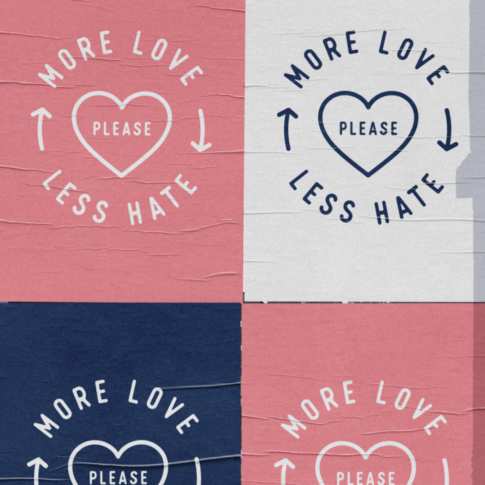 More Love, Less Hate